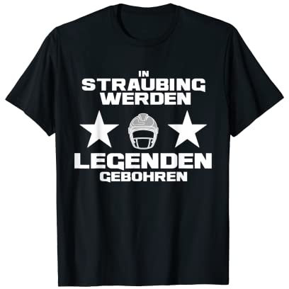 Straubing Eishockey Legenden für Eissport Freunde T-Shirt