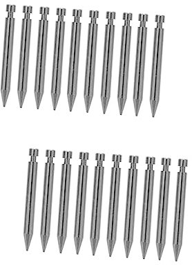 Alipis 2 Sets Armband Hängenägel Ohrring Rack Schmuck Stick für Wandmontage Kupfer 10 Stück * 2