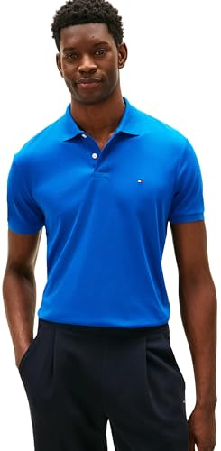 Tommy Hilfiger Men's Liquid Cotton Reg Seasonal Polo Mw0mw39994 S/S Polo (Pack of 1)