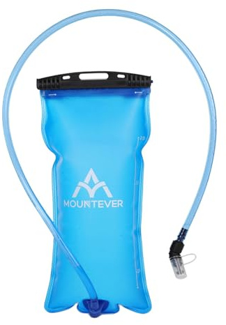 Fenteer Contenedor de Depósito de Agua Tipo Barril, Chaleco para Correr, Bolsa de Agua de Gran Capacidad para Correr, Senderismo, Caminar Y en Bicicleta, 34cmx175cm 2l, Azul