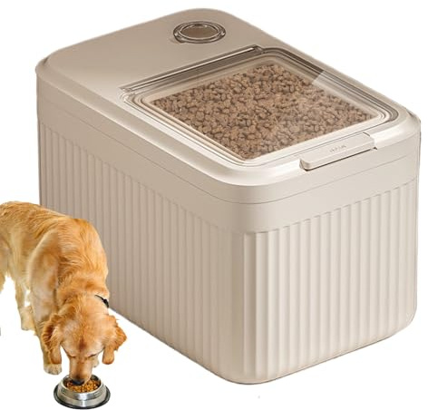 Générique 6/14/22L Boîte De Rangement Pour Riz, Boite Rangement Alimentaire Hermetique Avec Couvercle, Résistance Aux Insectes, Pour Chien, Chat, Friandises, Farine, Céréales, Conteneur Croquettes