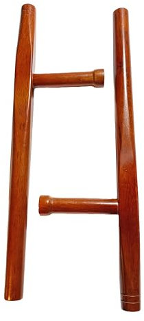 TEKKA BUDO Tonfa Roteiche (Paar) - Runde Form - 51 cm lang - Kobudo Kampfsport Training