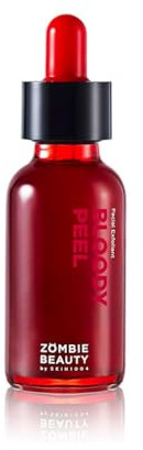 SKIN1004 Bloody Peel 1.01 fl.oz, 30ml AHA 17% Peeling Solution, Pulls off Dramatic Exfoliation Effect with Special Home-care