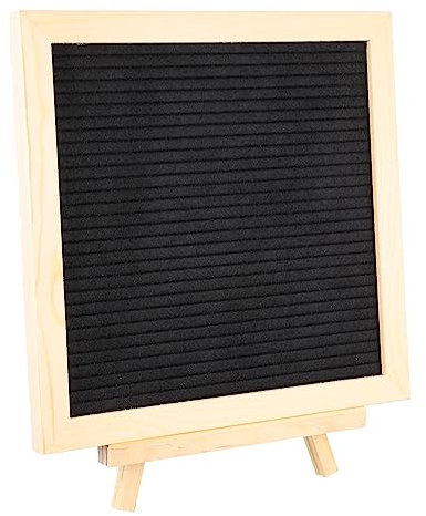 Ciieeo 1 Satz Nachrichtentafel Auswechselbares Letterboard Hausgemachte Ornamente Schild Aus Filz Diy Messageboard Dekorative Schautafel Gefühlte Botschaft Buchstabe Holz Büro Ladenschild
