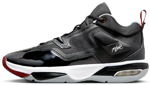 Nike Chaussures de course sur route Quest 5 pour homme, noir, blanc, gris loup, Varsity Red, 45 EU