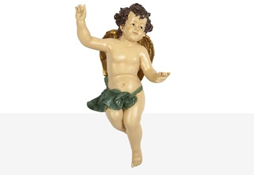 FIGURA ANGEL RESINA NATURAL