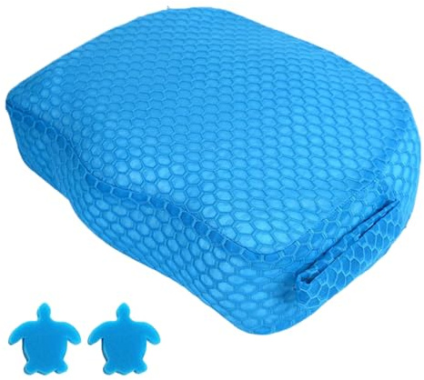 Silla de bañera de hidromasaje – Elevador para bañera de spa – Revestimiento antideslizante de malla de aire 3D para relajarse en piscinas exteriores e hidromasaje