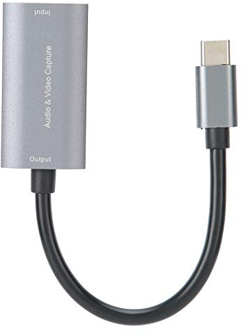 Carte d’Acquisition vidéo Type‑C HDMI vers Type‑C, Carte d’Acquisition de Jeux 4K 1080P, Appareil d’Acquisition HD Plug‑and‑Play pour Le Streaming en Direct, l’Enregistrement et Le