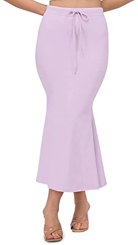 ALYNE Saree Shapewear Petticoat for Women, Women's Blended Saree Shapewear Lavender