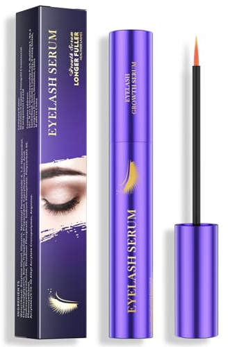 Lash Serum - 8ml Rapid Eyelash Growth Serum for Thickness, Stronger, Healthier Lashes & Brows - Vegan & Cruelty-Free