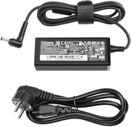 19V 45W 40W Netzteil Ladegerät für Wortmann Terra Mobile 1513S 1515 1516 1713A 1715 1716 Clevo NL40CU N240BU NL53NU L41MU NL51MU NL50CU 4,8 * 1,7mm