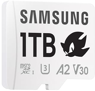 Samsung Memorie MB-MD1T0SA Sonic PRO Plus Scheda MicroSD per Console Gaming, Action Cam e Droni da 1TB, UHS-I U3, Fino a 180MB/s