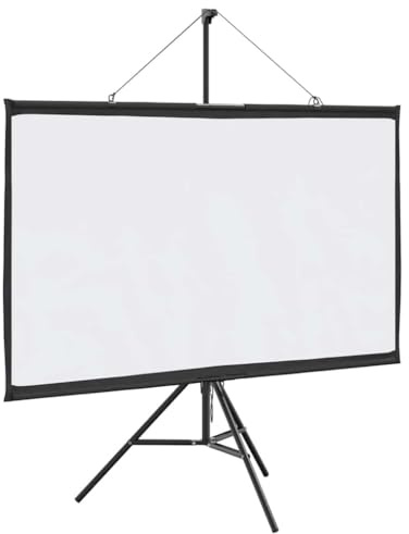 Générique Écran de Projection avec trépied 50 Pouces 16:9,Appareils électroniques,Vidéo,Accessoires vidéo,Accessoires pour projecteur,Écrans de Projection,Blanc,1.18 KG,4101045