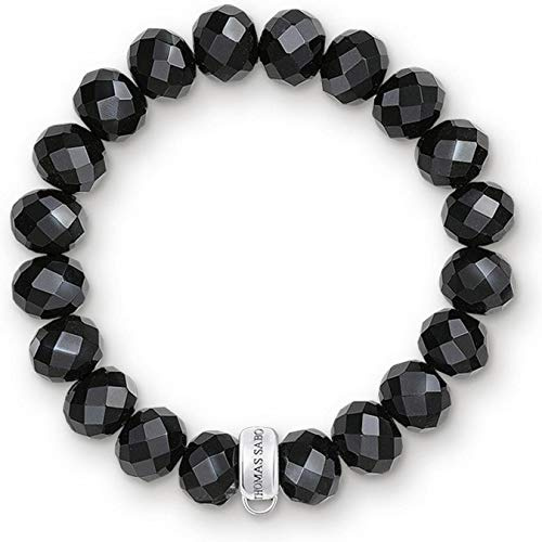 Thomas Sabo Damen-Armband Charm Club 925 Silber 15.5 cm - X0035-023-11-M