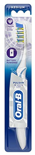 Oral-B Pulsar 3D White Luxe Toothbrush With Battery Power