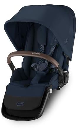 CYBEX Gold Sitzeinheit für Kinderwagen GAZELLE S und e-GAZELLE S, Ab Geburt bis ca. 4 Jahre, Ocean Blue