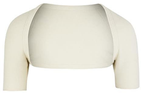 moser Angora Schulterwärmer natur unisex Gr. XL seamless