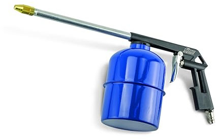 FIAC Pistolet Pulvérisateur 1401, Pistolet pour différentes Applications avec Réservoir en Aluminium 900ml, Buse 4,5 mm, Pression Max 8 Bar, Bleu