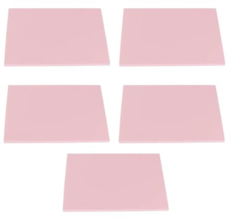 Mjuka stämpelblock för gravyr, Stämpel Carving Blocks 5 Styck Gummi Scrapbooking inbjudan
