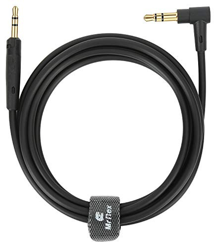 Mr Rex 5ft 3.5mm to 2.5mm Audio Aux Replacement Cable 90 Degree Right Cord for JBL/Bose 700 QC45 QC35ii QC35 QC25 QuietComfort Noise Cancelling Headphones/AKG