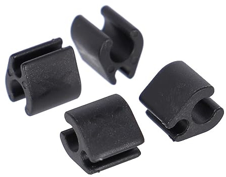 XLC Unisexe - Clip de câble Adulte - 2500361021 - Noir - 2,5 mm