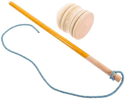 CIYODO Holzkreisel DIY Gyroskop-kreisel Vintage Spielzeug Für Kinder Und Erwachsene Aus Holzmaterial Für Langlebigkeit