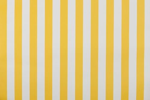 Impuls Öko-Premium Landhaus-Tapete Streifen Gelb Weiß 4520-6