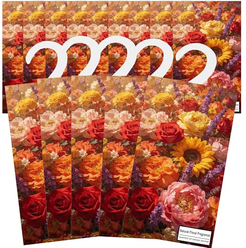 14PCS Sachet Parfumé Armoire, Maison Sent Bon Armoire, Voiture Parfum Placard, Maison Puissant Desodorisant Vetement Armoire, Parfums d'intérieur, Parfum Interieur Maison, Sachets Lavande (Fleurs)