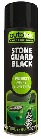 Autotek Professional Protects Against Stone Chips, Spray Paint, Stone Guard Black, 500 ml