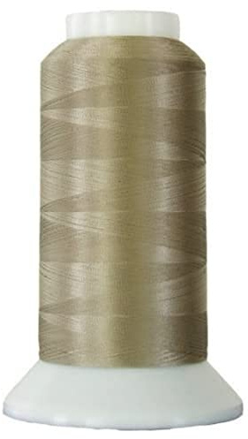 Superior Threads Bottom Line 2-Ply 60-Weight Polyester Embroidery Quilting Sewing Thread - 3,000 Yard Cone (#617 Taupe)