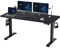 Devoko Electric Standing Desk 160 x 80cm with USB Charging Height Adjustable with Desktop Sit Stand Up Heavy Duty Steel 3 Memory Smart Pannel(Black)