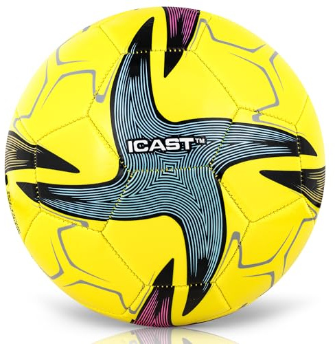 ICAST Kids Size 5 Lightweight Football – Durable Soccer Ball for Young Players