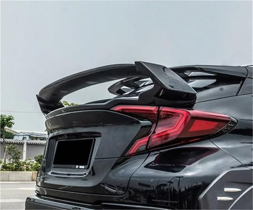 Alerón Coche Alerón Trasero ABS para Toyota C-HR 2016 2017 2018 2019 2020 2021 Accesorios Deportivos Kit Carrocería(Unpainted)