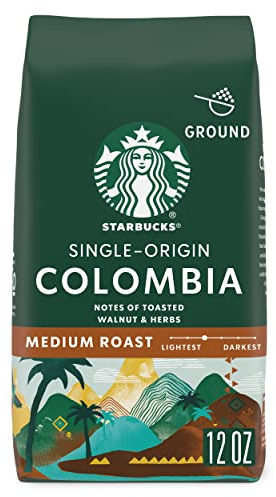 Starbucks Columbian Ground Coffee, 12 oz