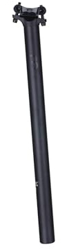 BBB Unisex-Adult Sky Scraper Fahrrad Verstellbare Sattelstütze Skyscraper | 34.9mm 400 mm | Radsport MTB Mountainbike E-Bike Urban Cycling | Aluminium Sattelstange | BSP-20, Mattschwarz, 34,9mm
