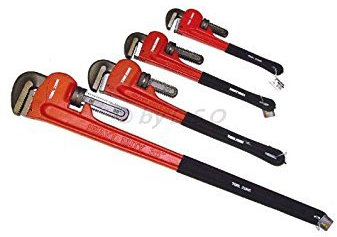 Professional Quality 14 Stilson Pipe Wrench with Soft Grip SP067