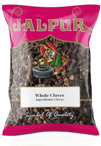 JALPUR MILLERS Premium Whole Cloves 100g – Aromatic Dried Spice Buds, Ideal for Cooking, Baking and Herbal Teas – Natural, Rich in Flavour, Perfect for Curries, Stews & Spice Blends, Freshly Packed