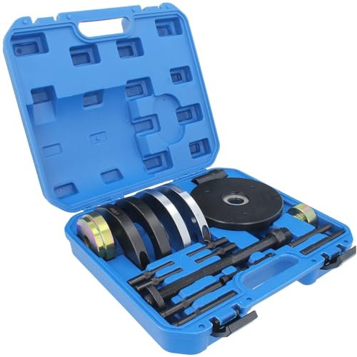 GEPCO Radlagerwerkzeug Abzieher 82mm Radlager Wechsel Radnabe KFZ Werkzeug kompatibel mit Ford Galaxy S-Max Mondeo BA7 Focus RS 500 Land Rover Freelander Volvo S80 XC60 XC70 V70