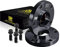 OMP Speed Juego de 2 Separadores Grosor: 5mm PCD: 5x112 CB: 57.1 OD: 139 Tornillo x20 M14x1.5 Conico + 14x1.5 Esferico Negro Aluminio - OMPS08660501