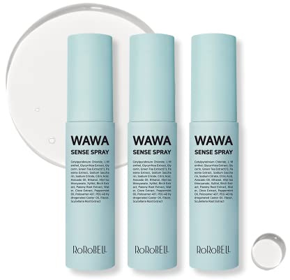ROROBELL Wawa Sense Spray Oral Care Mouth Freshener Fights Bad breath ((1/3 Fl Oz (Pack of 3)))