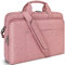 DOMISO 17.3 pouces Imperméable Sacoche de Protection Ordinateur Portable Sac à Bandoulière pour 17-17.3 Notebook/Dell/Lenovo/HP/MSI/ASUS,Rose
