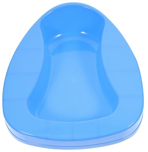 Healeved Padella Letto Anziani in Plastica Spessa Coperchio, Padella per Donne e Uomini Allettati, Ausilio Sanitario per Uso Domestico e Ospedaliero, Adatta a Pazienti Immobili di Tutte