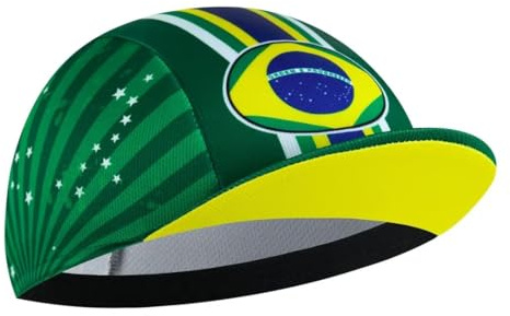 Cappellino Ciclismo Uomo in Poliestere - Berretto Sottocasco Traspirante con Protezione UV e Fascia Assorbente, Copricapo Sportivo per Bici da Corsa, Mountain Bike e Attività Outdoor(Unisex)
