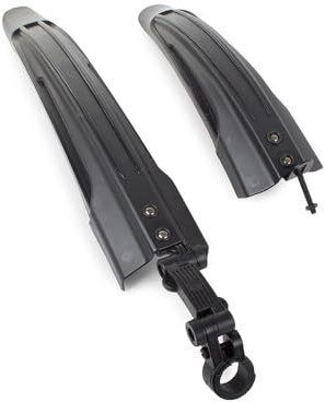 Przydasie Gewerblich Fahrrad Schutzbleche 26/28 pro vorne+hinten, einstellbare spritzwassergeschützte Front, Rückwärts, MTB Kotflügel, Quick Release, für Mountainbikes, Citybikes