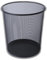 IPEA Papelera de Malla Metálica Negra – 26 x 23 cm – Papelera de Reciclaje para Oficina, Casa, Dormitorio, Escuela de Metal – Cesta de Basura para Escritorio, Mesa, Mueble