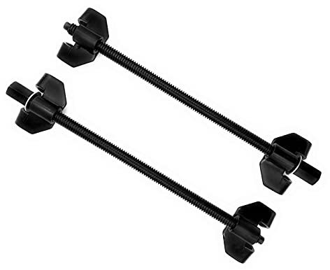 LEOFLA Coppia Compressori Molle Per Smontaggio Ammortizzatori Auto Da 37 Cm Regolabile