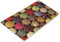 Ceranfeldabdeckung 30x52cm Herdabdeckplatten Induktion Herdschutz Deko Glasplatte Schneidebrett Sicherheitsglas Spritzschutz 1848 (Gewürze)