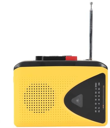 SPYMINNPOO Tragbarer Kassettenspieler Zum MP3 -Konverter mit Aufnahmefunktion, Integriertem Lautsprecher und 3,5 -mm -Kopfhörerbuchse
