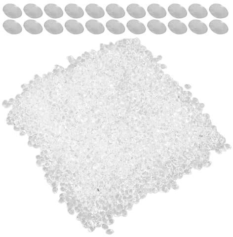 SUPVOX Bolsa de 100 G de Perlas Termoplásticas Transparentes Moldeables para Manualidades, Pellets de Plástico Polimorfas Multifunción para Esculpir, Modelar y Proyectos de Arte