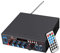 eSynic Amplificateur Bluetooth Stéréo Audio Récepteur Ampli HiFi sans Fil 800W Ampli Intégré 2,0CH Ampli Bluetooth FM/SD/USB HiFi Amplificateur Audio Numérique pour Haut Parleurs Domestiques